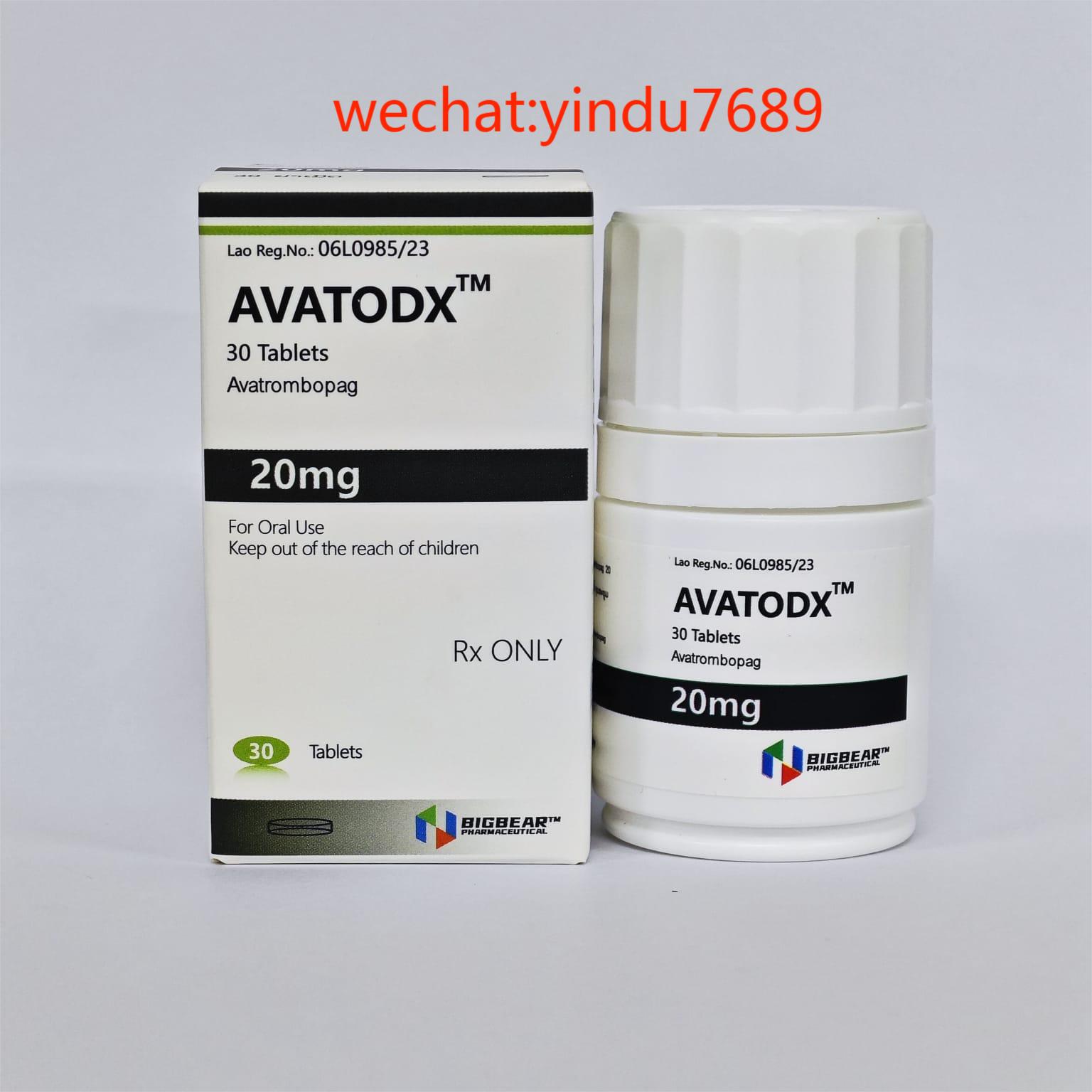 <b>阿伐曲波帕, AVATODX, Avatrombopag 20</b>