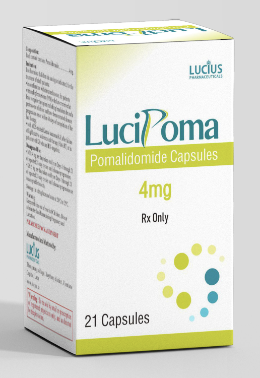 泊马度胺（Pomalidomide，4mg）说明书-老挝卢修斯lucius