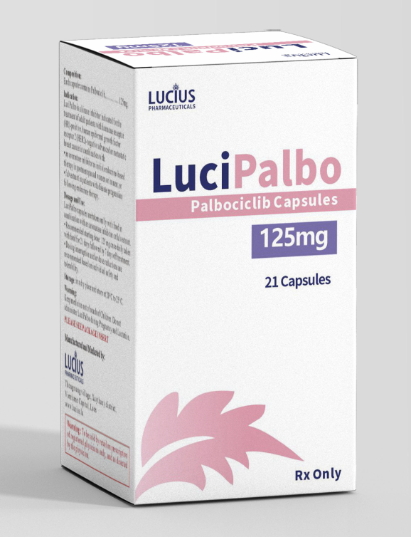 卢修斯lucius帕博西尼125Mg(lucipalbo)palbociclib适应症和用法用量