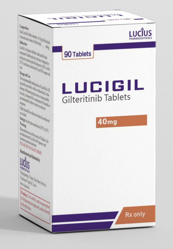 卢修斯lucius吉瑞替尼(lucigil)Gilteritinib价格是多少?
